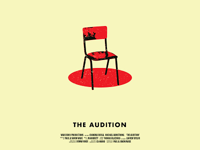 The Audition Poster Concept concept cutting room floor film poster poster