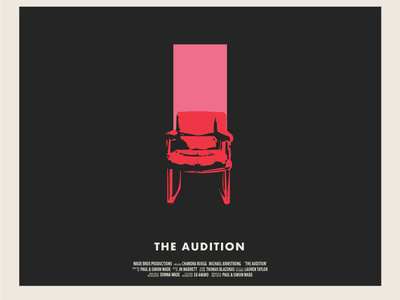 The Audition Poster Concept