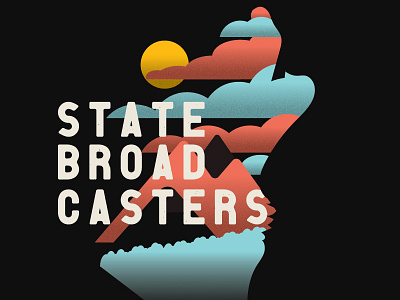 State Broadcasters Gig Poster