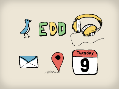 EDD icons icons illustration sketch