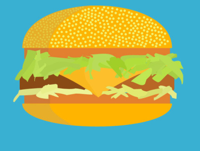 Burger 2d burger photoshop art sandwitch