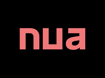 nua branding concept branding design figma logo nua vector