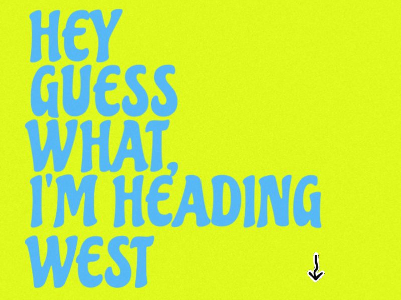 Heading West Banner by duubi on Dribbble