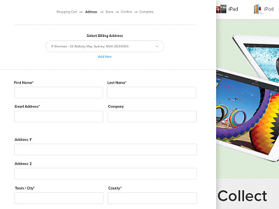 Checkout cart checkout ecommerce form shopping ui user interface ux web