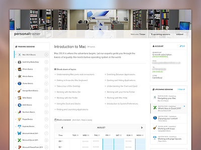 PT dashboard clean dashboard minimal ui user interface white space