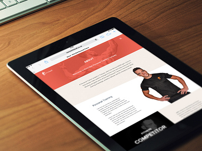 Finished KBPT bright fitness homepage icons interface marketing personal sports trainer user web design website
