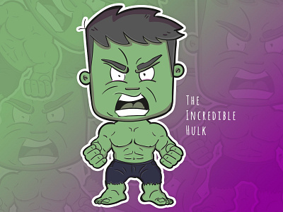 Hulk character illustration