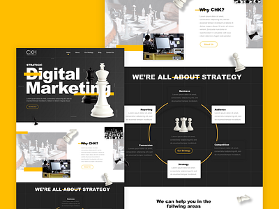 Digital Marketing Wip agency design digital marketing interface marketing mockup ui web web design website
