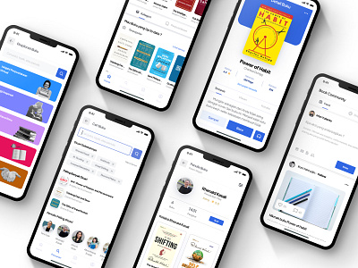 iPusnas Redesign Concept - Mobile App app book collaboration design ios library minimal mobile app read book redesign ui