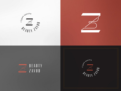 BZ beauty beauty zavod bronze logo logo design logotype monogram monogram logo symbol