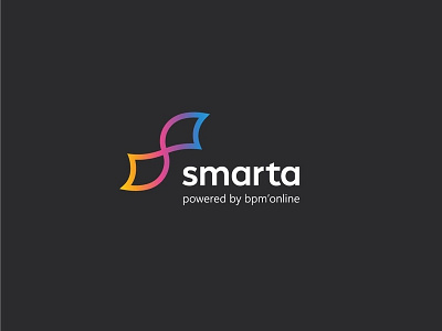 Smarta bpmonline brand business design dna letter s logo smart