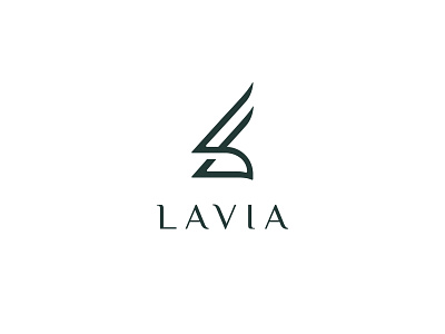 Lavia bags bird brand branding lavia leather leather goods logo logotype thinlines