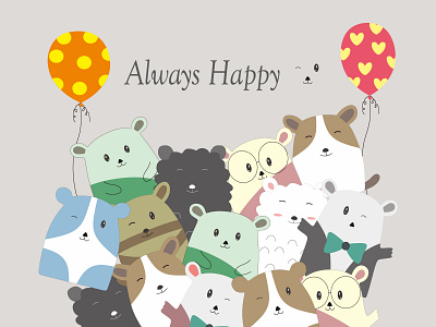 17 doodlesgroupbaloon abstract animal animation art background baloon cartoon character community cute decoration design doodle fashion funny group happy illustration vector wallpaper