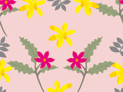 26 flower abstract animation art background branch colorful decoration design fashion flower illustration ornament petal seamless vector wallpaper