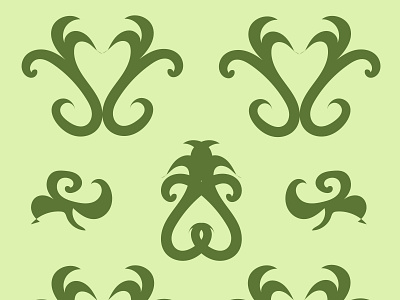 94 greenvektor abstract art background decoration design fashion green illustration interior love vector wallpaper wrapping