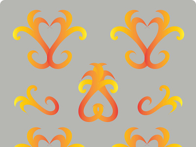 96 orangevector abstract art background colorful decoration design fashion illustration light orange vector wallpaper wrapping