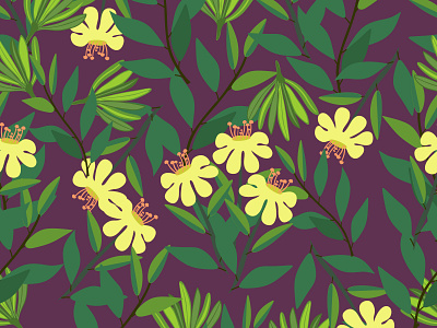 flower leaf background