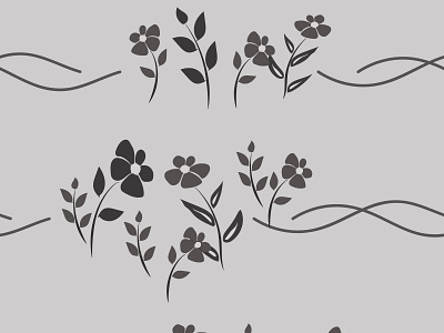 beautiful seamless pattern for background abstract art background beautiful branch cut leaf decoration design fashion flower graphic design illustration line monochrome paper print silhouette vector wallpaper wave