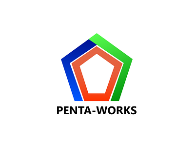 Penta-Works Logo design digitaldesign graphicdesign graphics icon icondesign logo logodesign logodesigns typography
