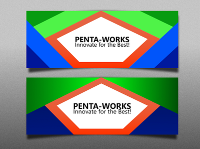 Penta-Works Banner Design Showcase 2 banner design banners branding design art digitaldesign graphicdesign illustration logodesign