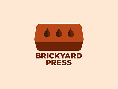 Brickyard Press Logo branding design illustration logo vector