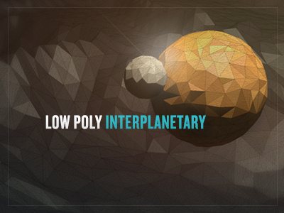 Low Poly Planets 3d cinema 4d low poly paper planets solar