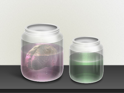 Brain ball bag brain creativity flask illustration jar liquid pickled pickled scrotum purple scrotum