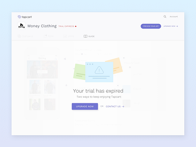 Trial Expired designs, themes, templates and downloadable graphic elements  on Dribbble