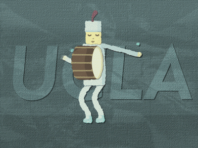 UCLA Drummer after effects drummer gif gifs motion graphics
