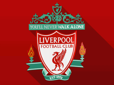 Liverpool Football Club Crest Animation cinema4d crest football liverpool long shadows red soccer sports