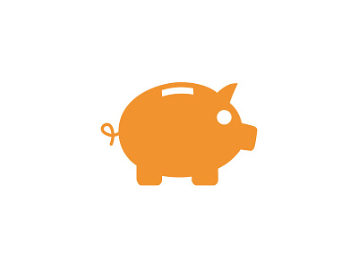 Piggy ecommerce icon pig symbol thinkory