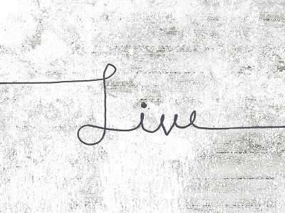 Live - Digital Hand Lettering