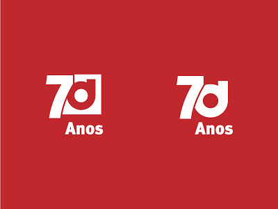 70 years anniversary logo brand logo
