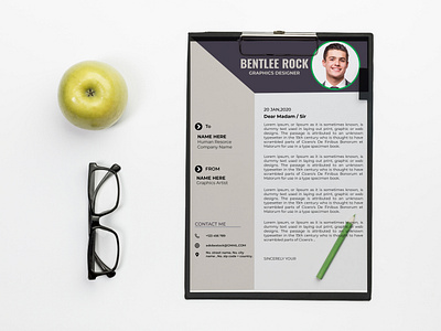 Letterhead design Template