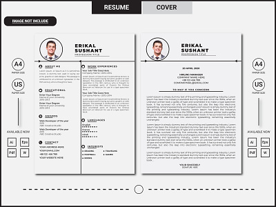 CV Template 2021 2021 8.5x11 a4 size branding comments cv clean cv template design dribbble best shot fiverr illustration like share share button shares template typhography
