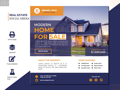 Real Estate Social Media Post Design 2021