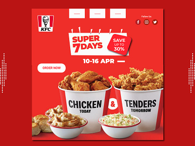 KFC SOCIAL MEDIA POST TEMPLATE