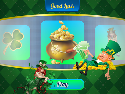 Good Luck Game app design figma game game design gift ui