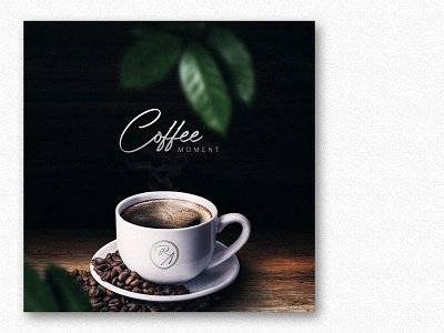 Coffee Moment branding design flye graphic design manipulation photo photoshop