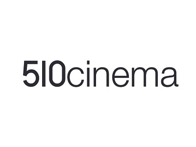 510cinema branding design logo typography