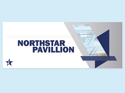 Pavillion Banner banner conference design environmental design