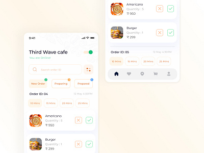 Food Delivery App Design app branding design freelance graphic design landing page technology ui ux