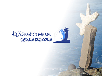 Logo design - Klädesholmens seglarskola branding digitaldesign logodesign