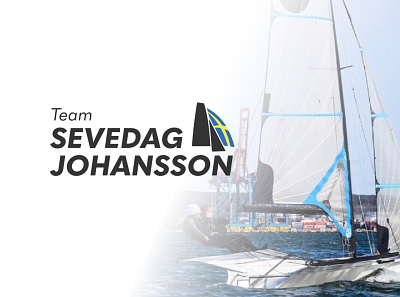 Logo design - Sevedag /Johansson sailing team branding digitaldesign illustrator logodesign