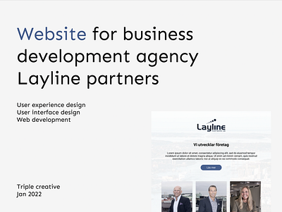 Website - Layline Partners