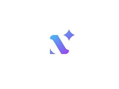 Nebulite ✦ design icon letter logo logo n n logo n star star vector
