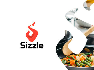 Sizzle Restaurant Logo branding dailylogo dailylogochallenge design designer graphic graphicdesign illustrator logo logodesign logodesigner logotype