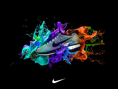 NIKE FLYKNIT RACER advertisement color colors graphic nike shoes sneakerheads sneakers sport ultra website