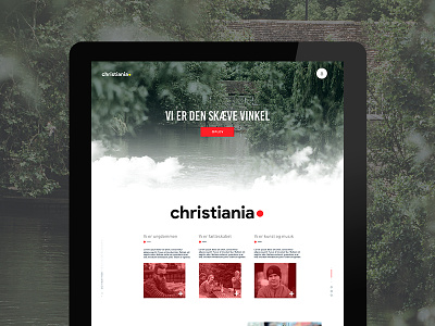 CHRISTIANIA - Free commune in Copenhagen brand christiania denmark design rebrand web weed