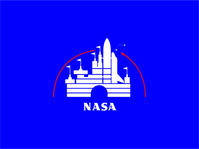 NASA X WALT DISNEY disney logo logo mark logotype nasa space symbol walt
